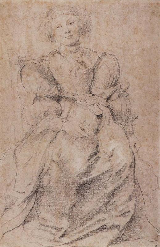 Peter Paul Rubens Portrait of Heleini France oil painting art